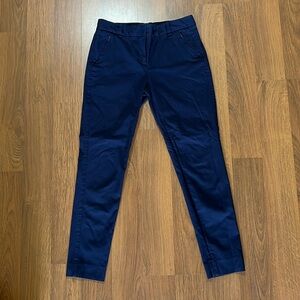 Navy Blue Ankle Pants